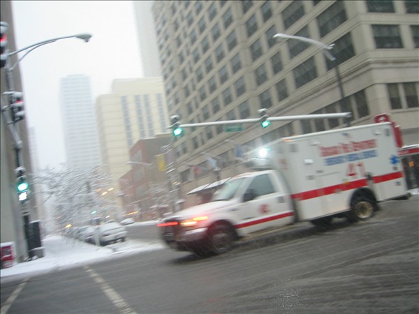 I liked the sense of speed in this shot. Shot with my Canon S200.