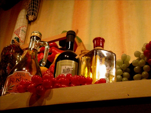 Some wall dressing in a local Italian restauraunt. Shot with my Canon S200.