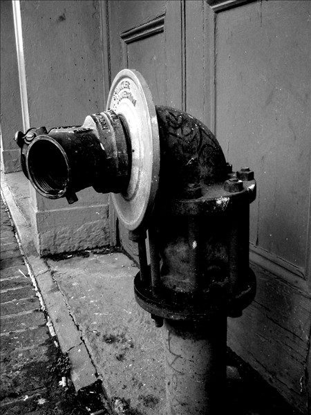 A fire hydrant in New Orleans. Shot with my Canon S200.