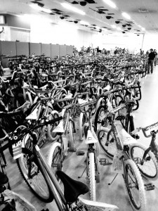 Day 77: Sea of Bikes