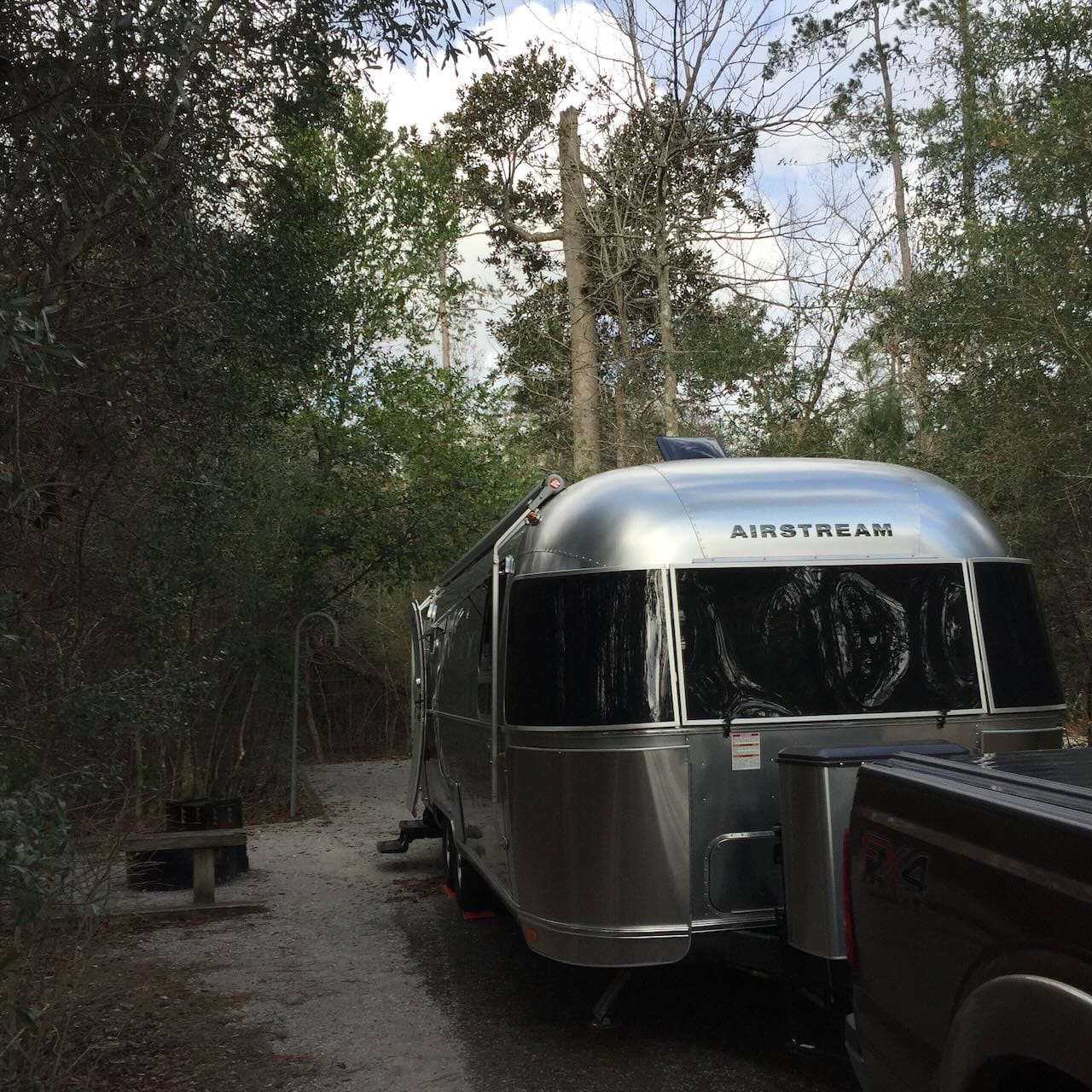 Campsite at Villiage Creek State Park