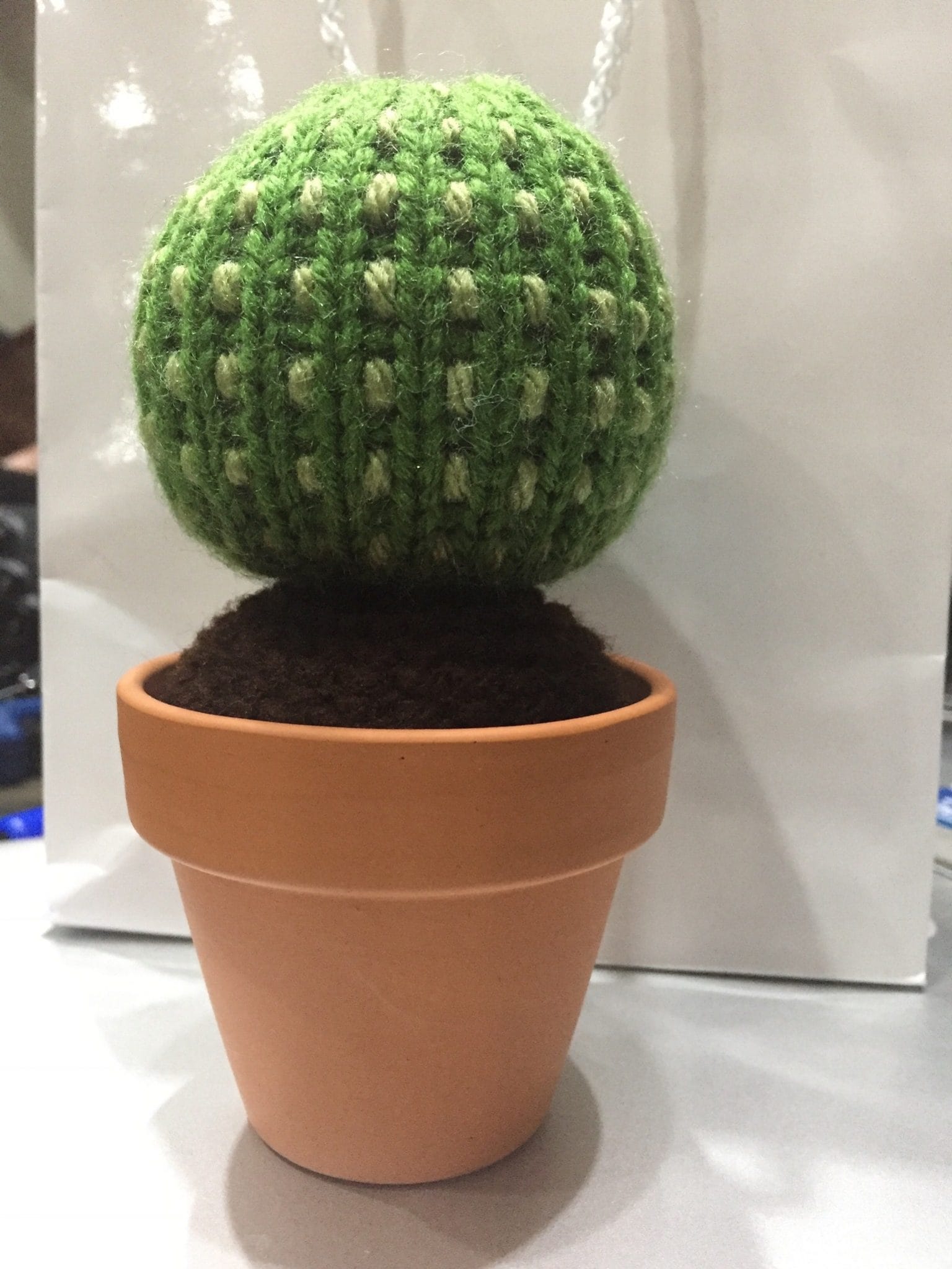 Knitted Cactus
