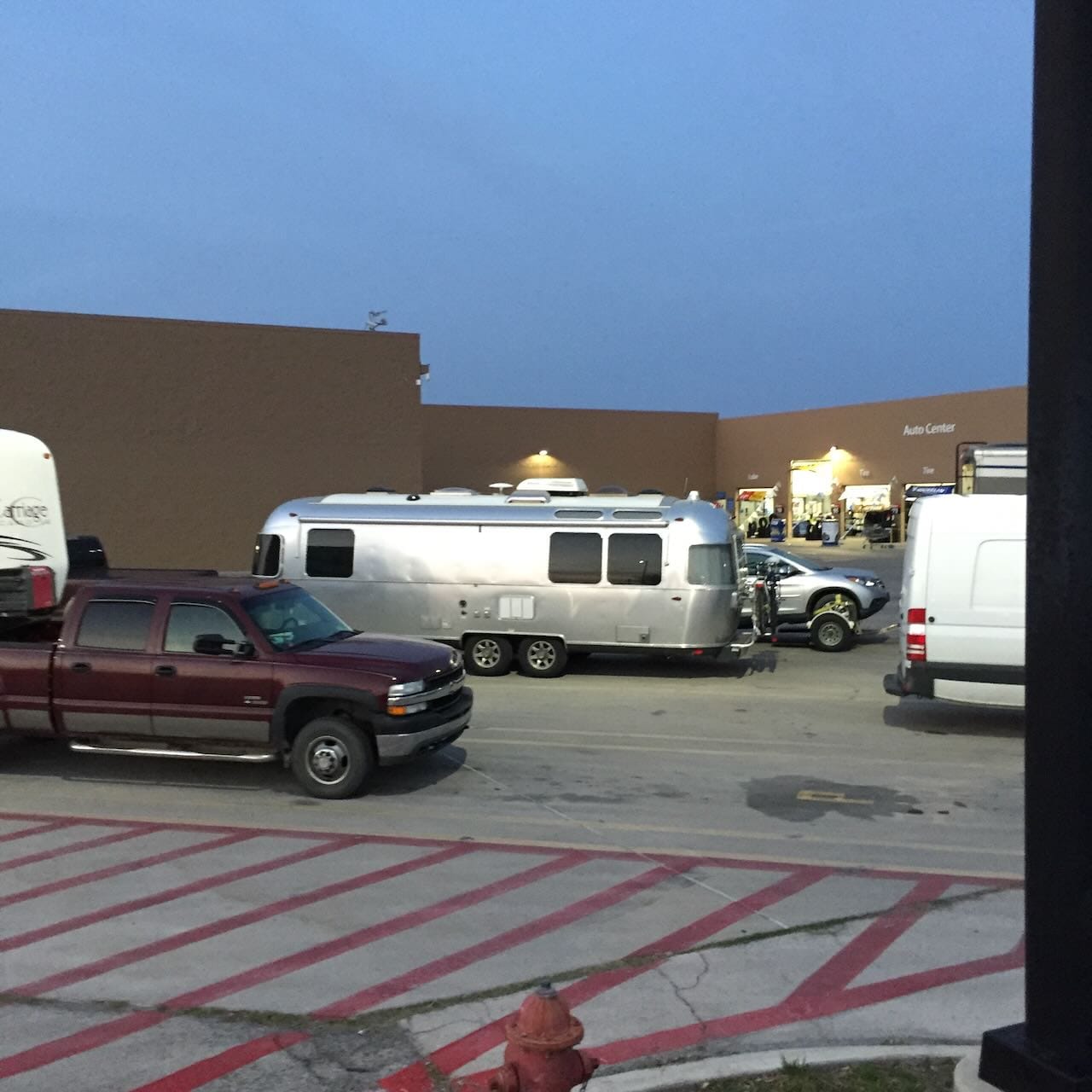 Walmart Boondocking in Del Rio, Texas.