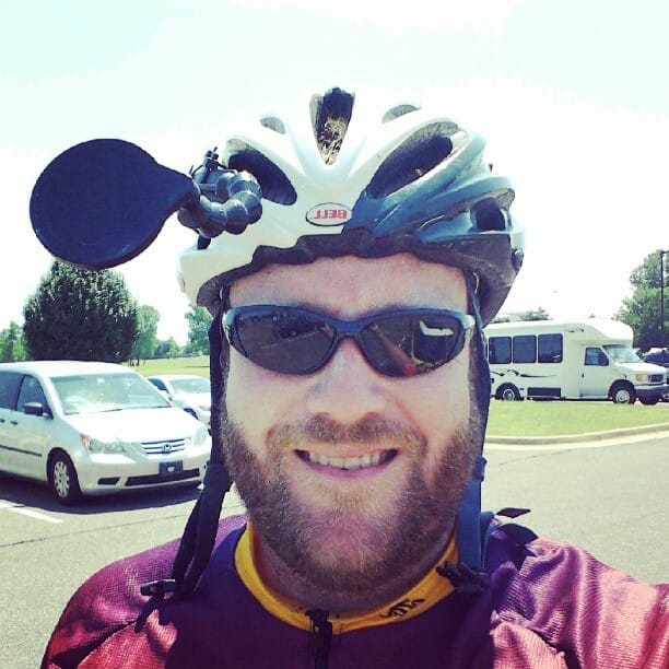 Picture of myself at the end of the ride.
